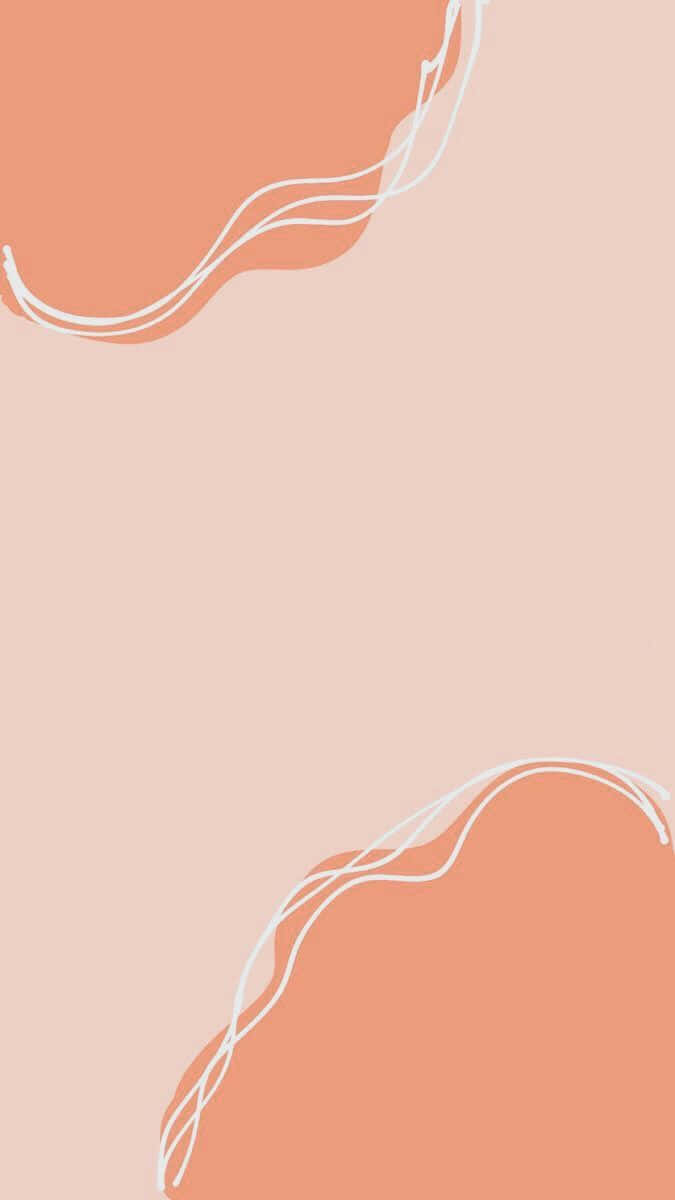 Download Pastel Peach Aesthetic White