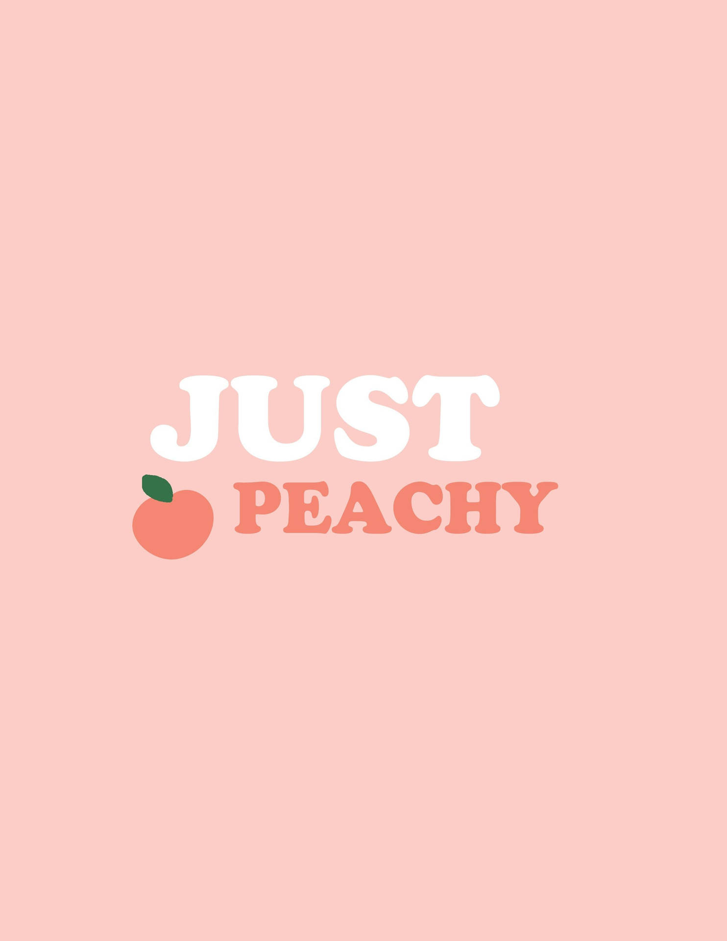 Aesthetic Peach Pink Wallpaper