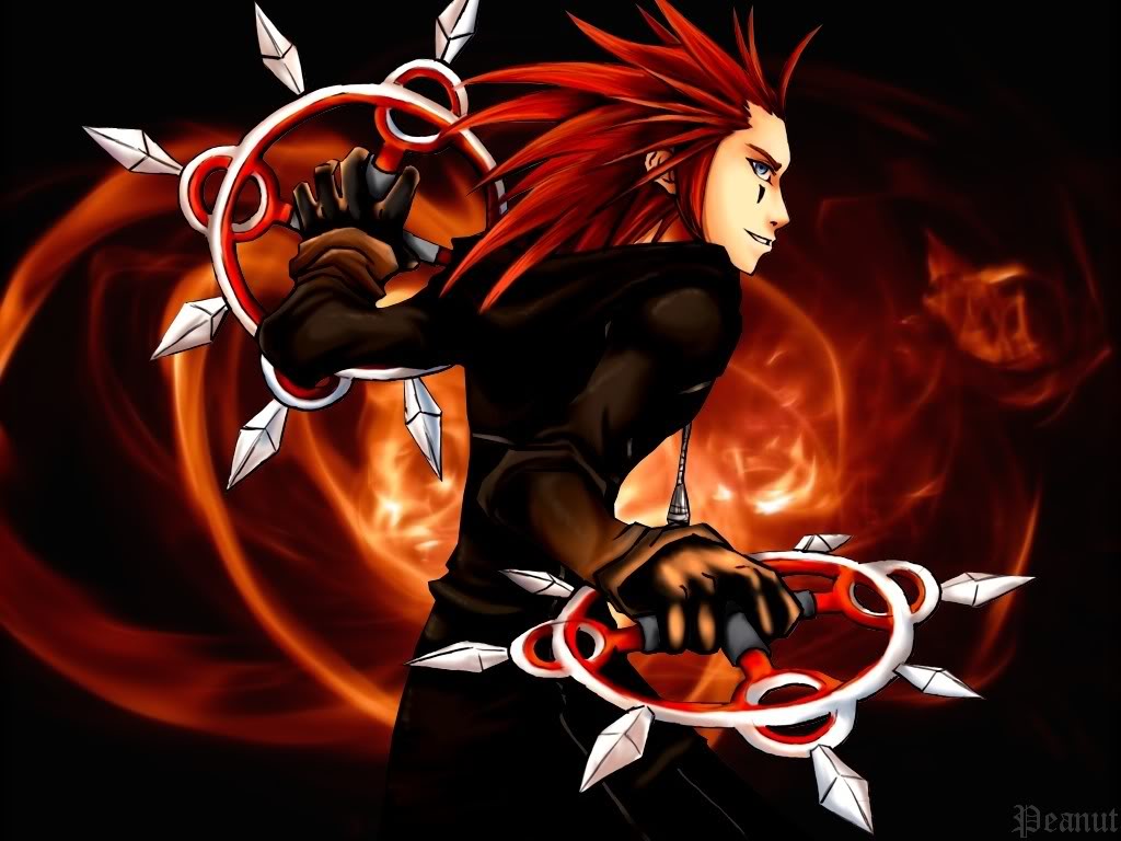 Axel (Kingdom Hearts), Wallpaper