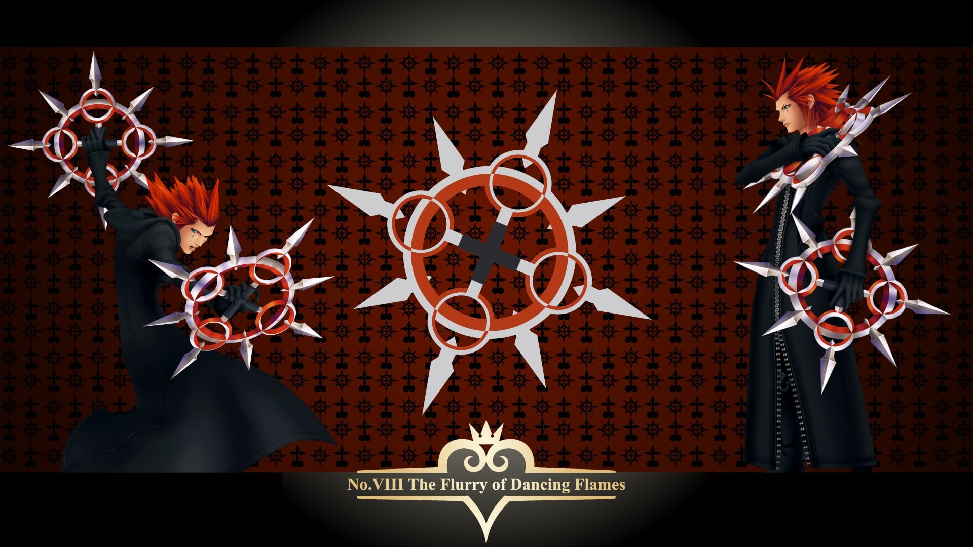 Kingdom Hearts Wallpaper: Axel, r