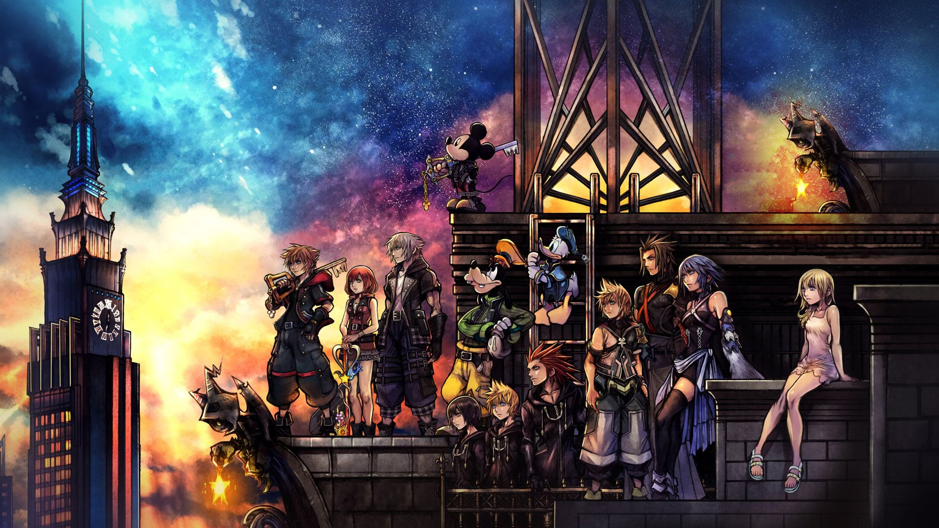 Kingdom Hearts wallpaper for PC and mobile