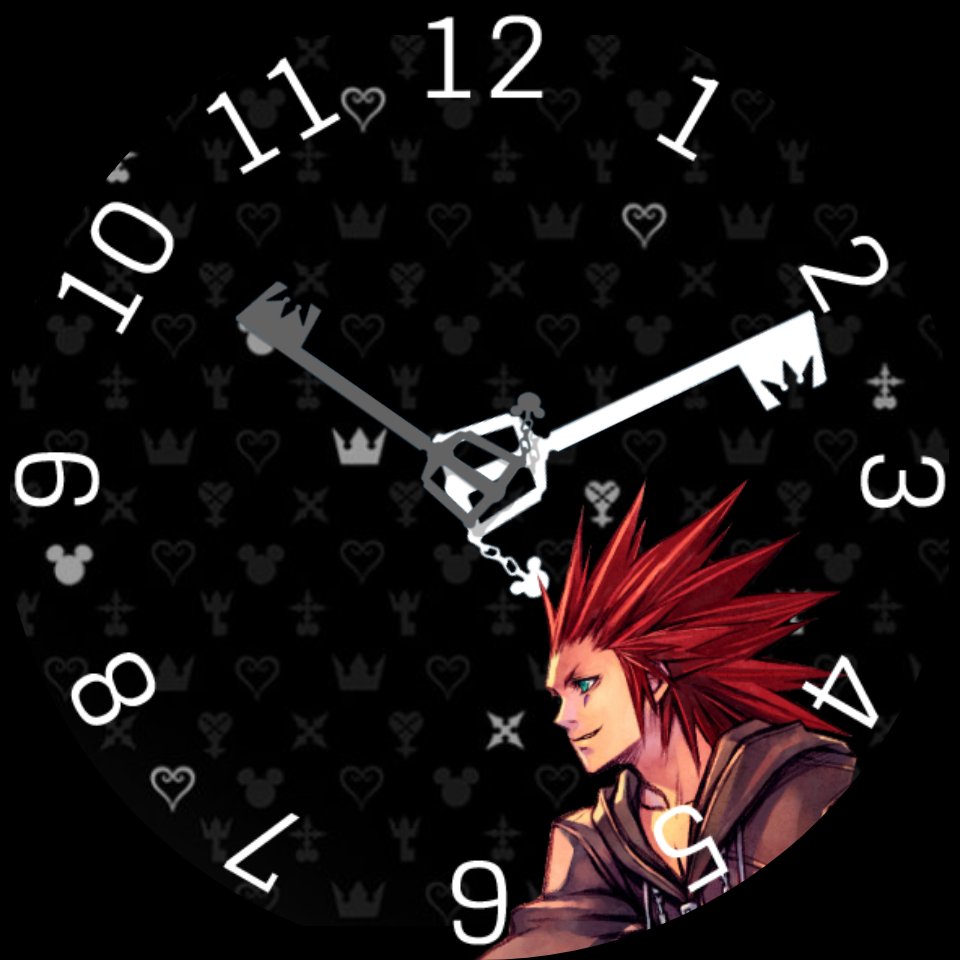 Axel Kingdom Hearts • Facer: the world