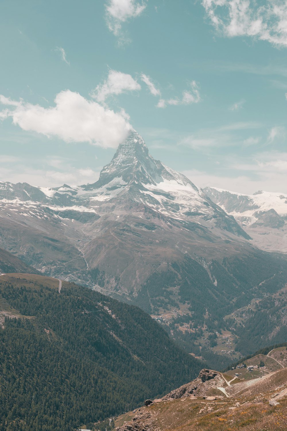 The matterhorn under a cloud sky wallpapers wallpaper cave