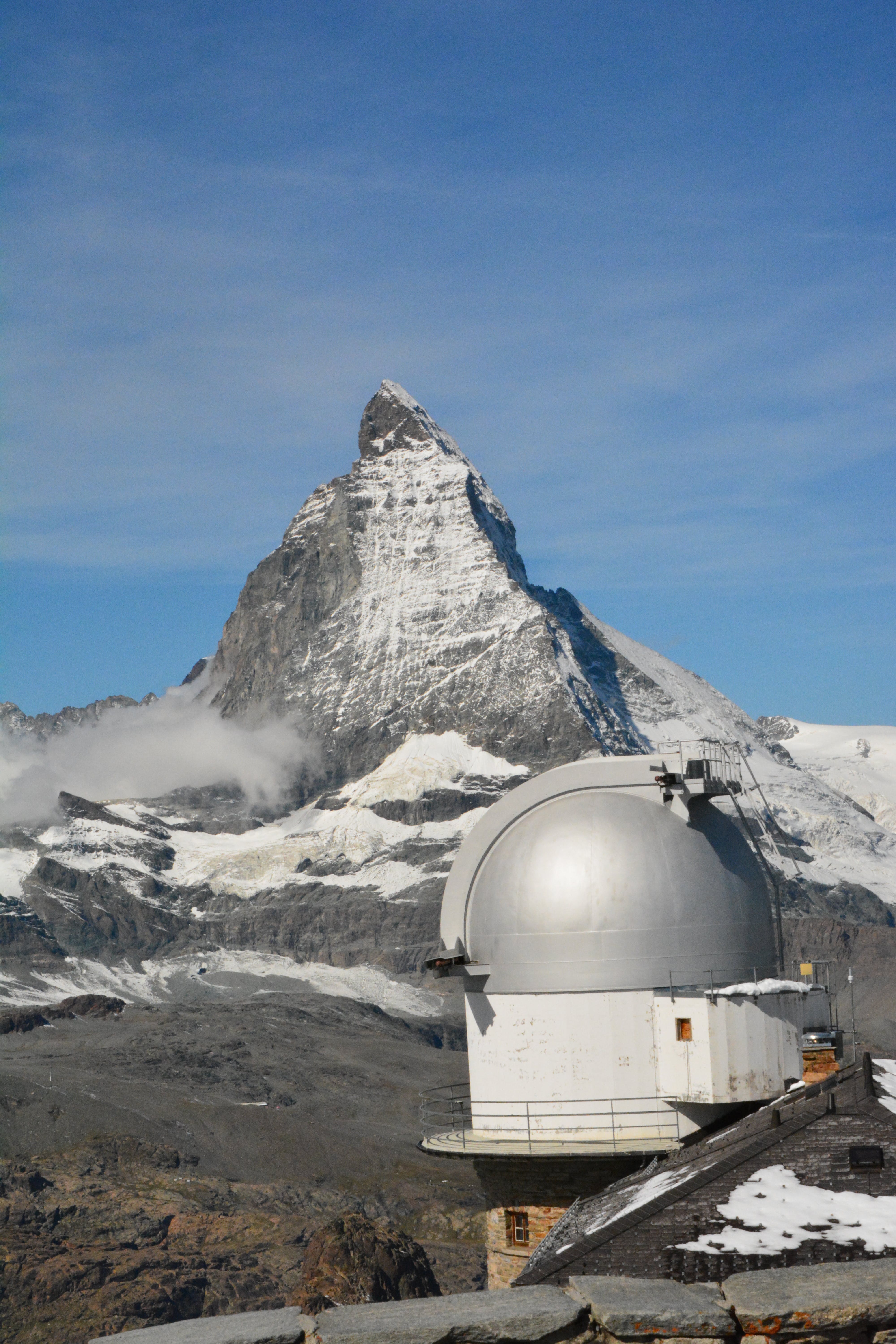 View of The Matterhorn Mountain Peak