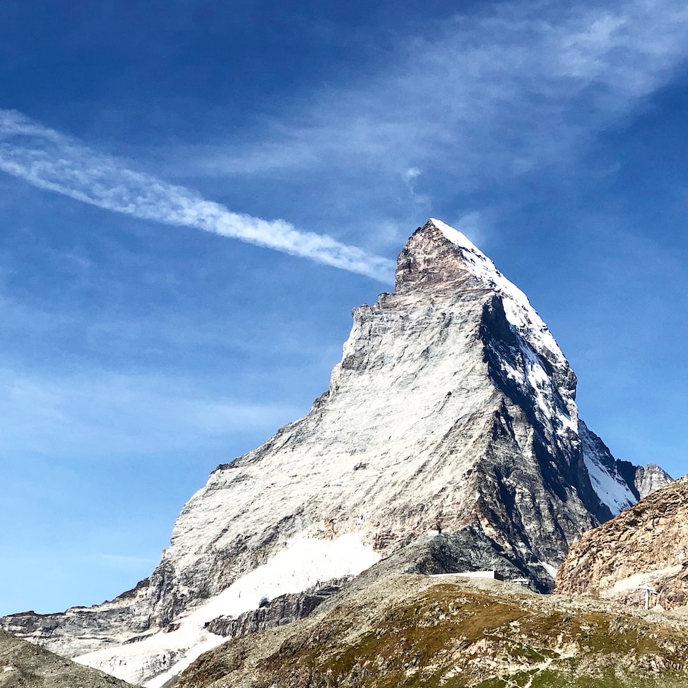 The Matterhorn Under A Cloud Sky Wallpapers - Wallpaper Cave