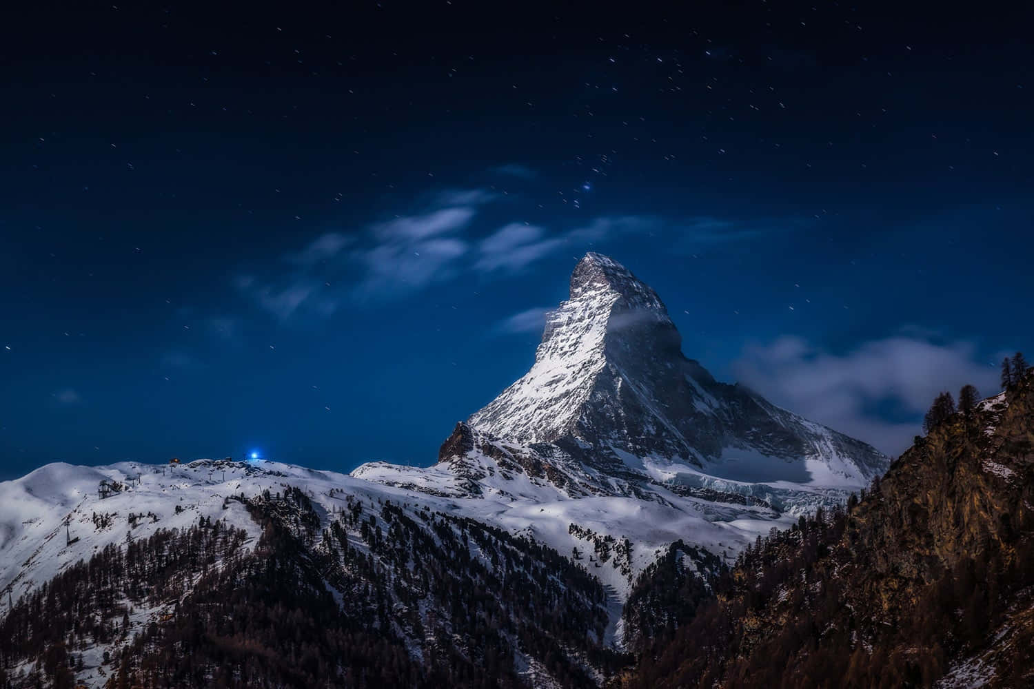 The Matterhorn Under A Cloud Sky Wallpapers - Wallpaper Cave