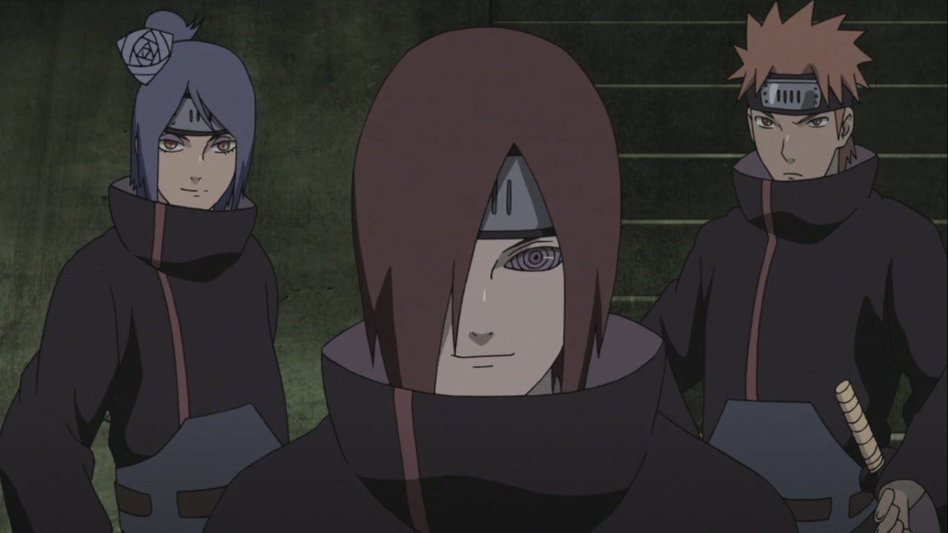 Nagato Konan Yahiko. Daily Anime Art