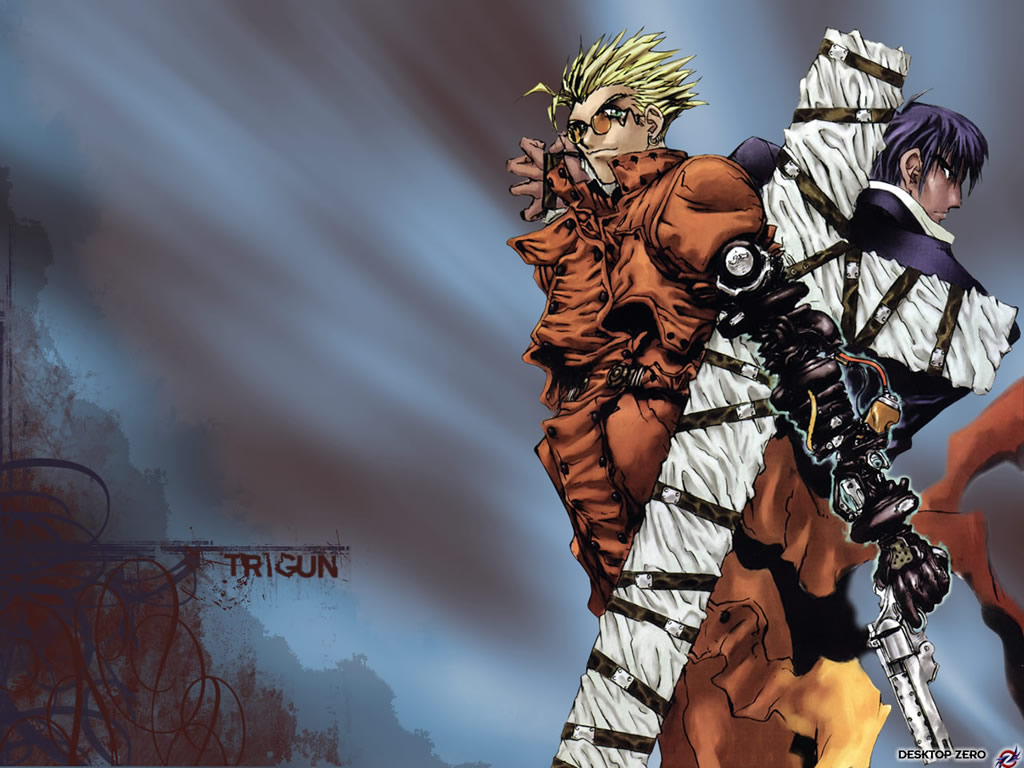 nicholas d wolfwood trigun vash