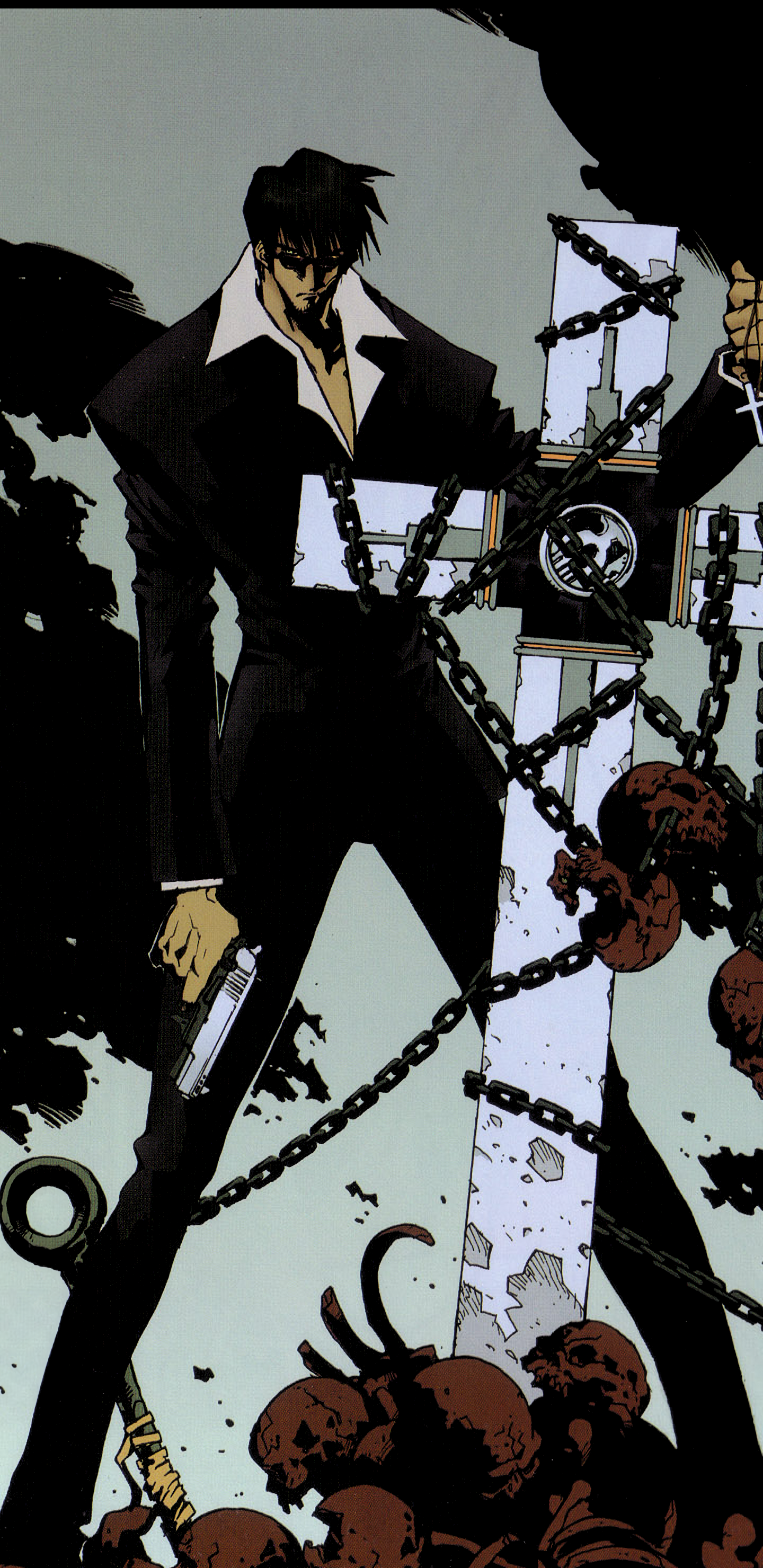 Trigun Nicholas D Wolfwood 1440x2960