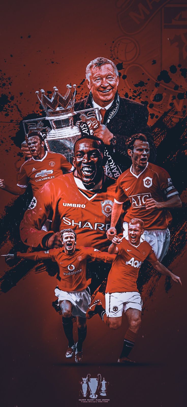 Manchester United 1999 treble winning