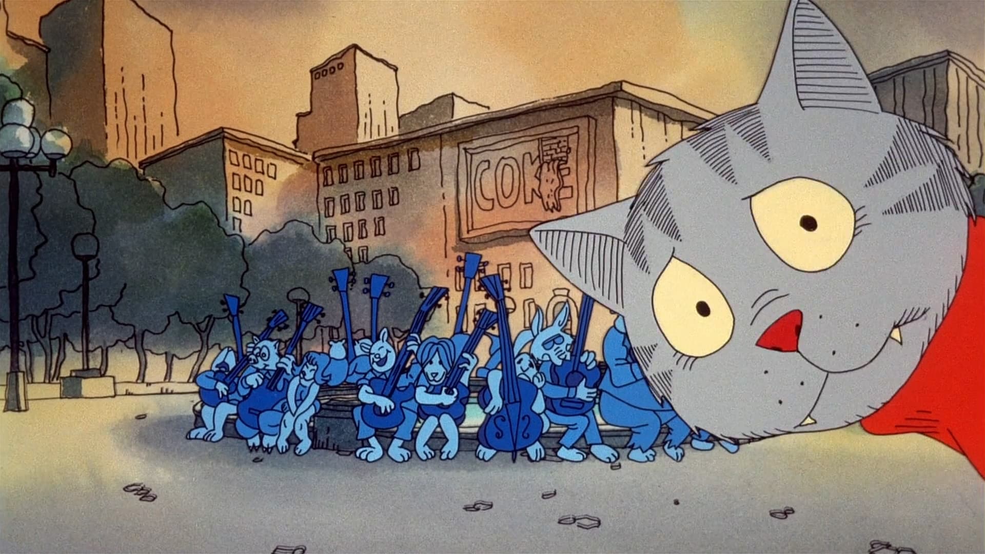 Кот фриц на русском. Fritz the Cat 1972. Ральф Бакши кот Фриц. Приключения кота Фрица / Fritz the Cat.