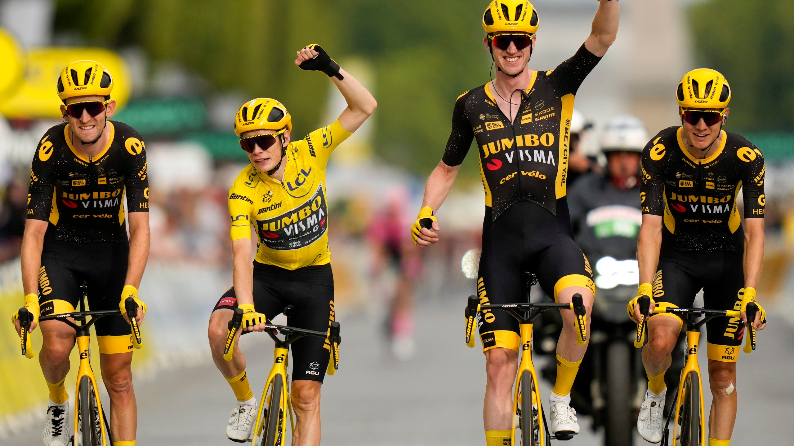 Danish rider Jonas Vingegaard wins