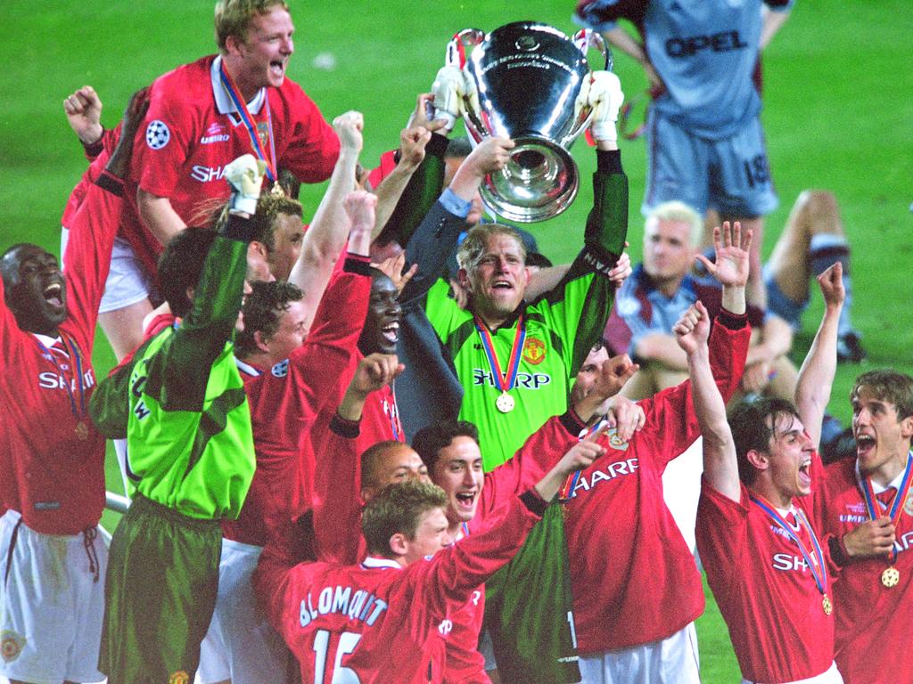 Manchester City treble v Manchester