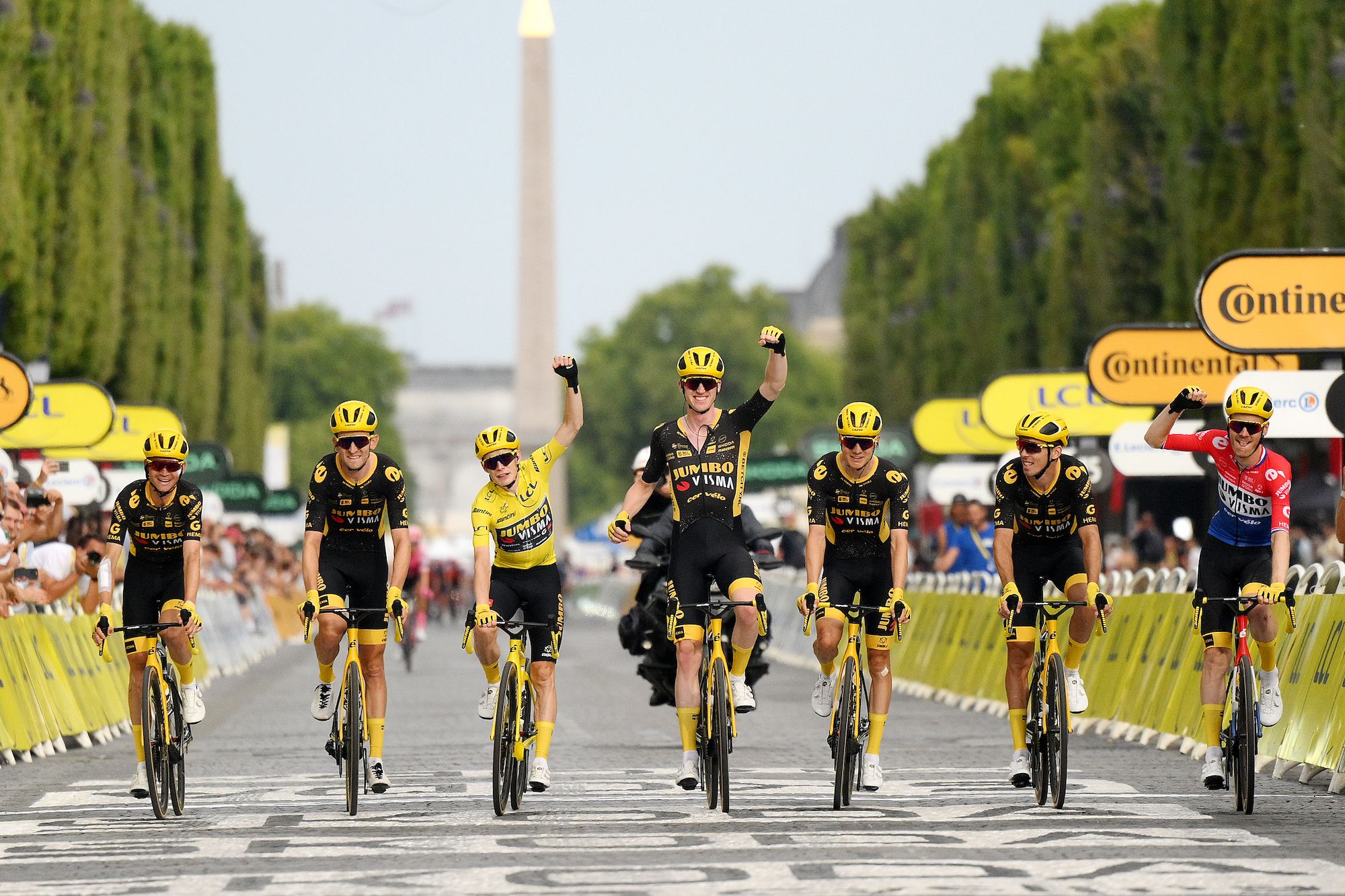 consecutive Tour de France victory