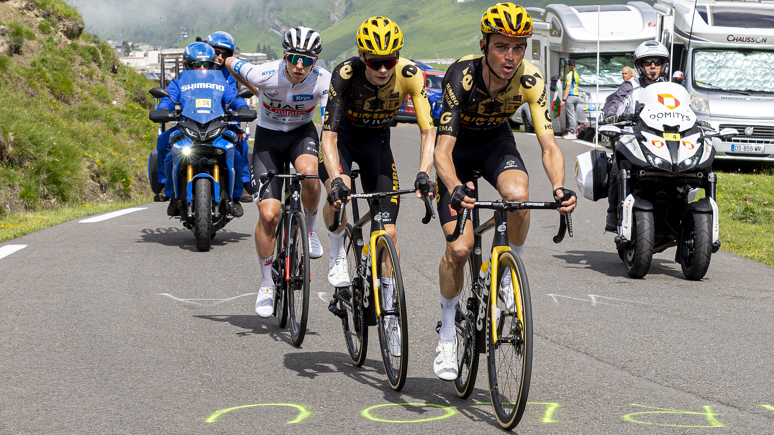 Tadej Pogacar Jonas Vingegaard