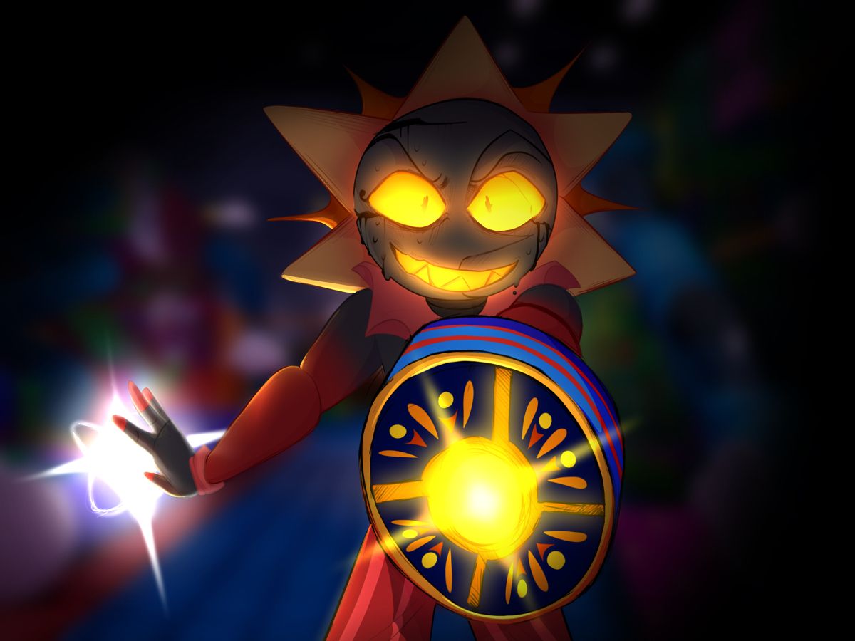 Eclipse from the Sun and moon show
