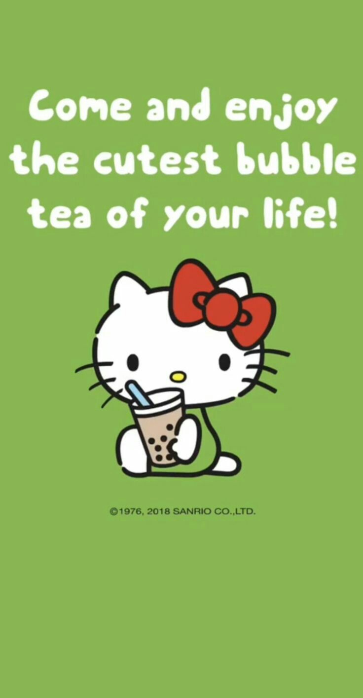 HELLO KITTY X CHATIME WALLPAPERS