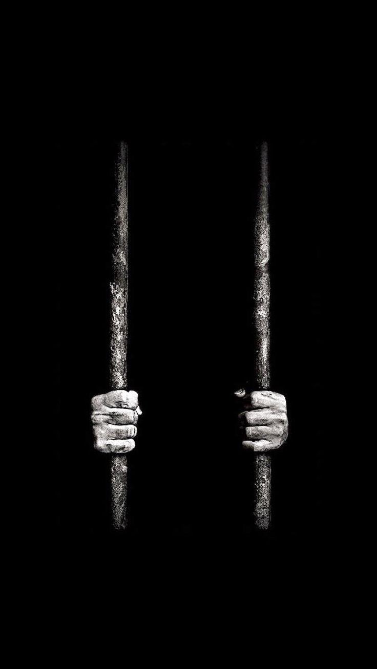 Jail bars lockscreen Wallpaper