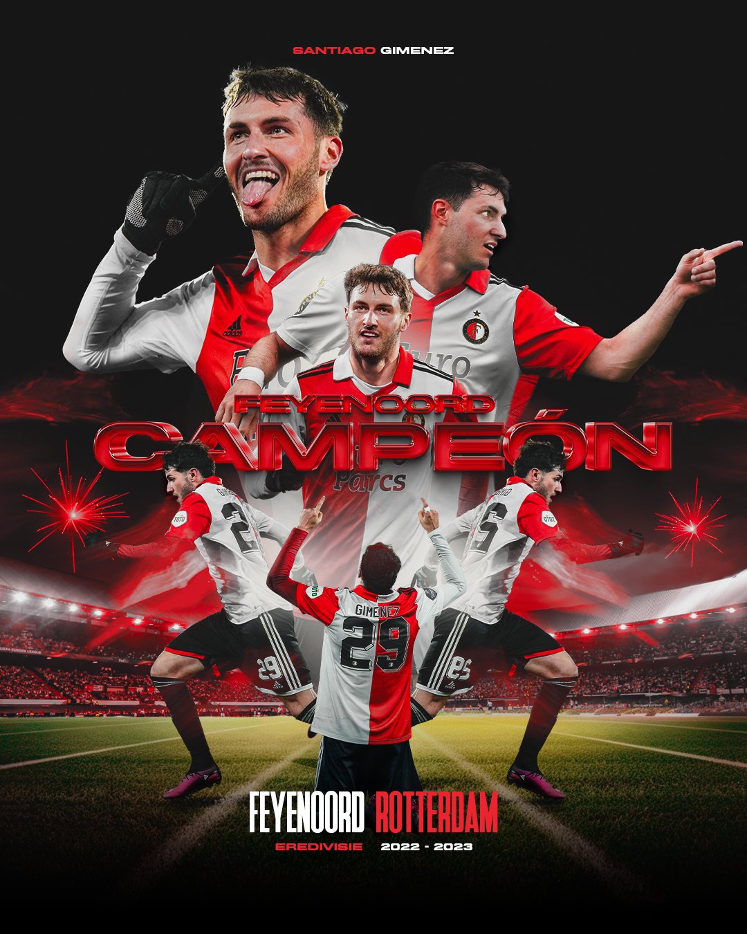 Santi Giménez es Campeón de la