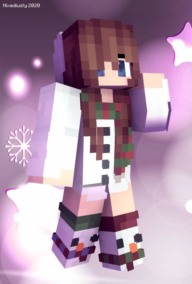 Christmas snowgir Render