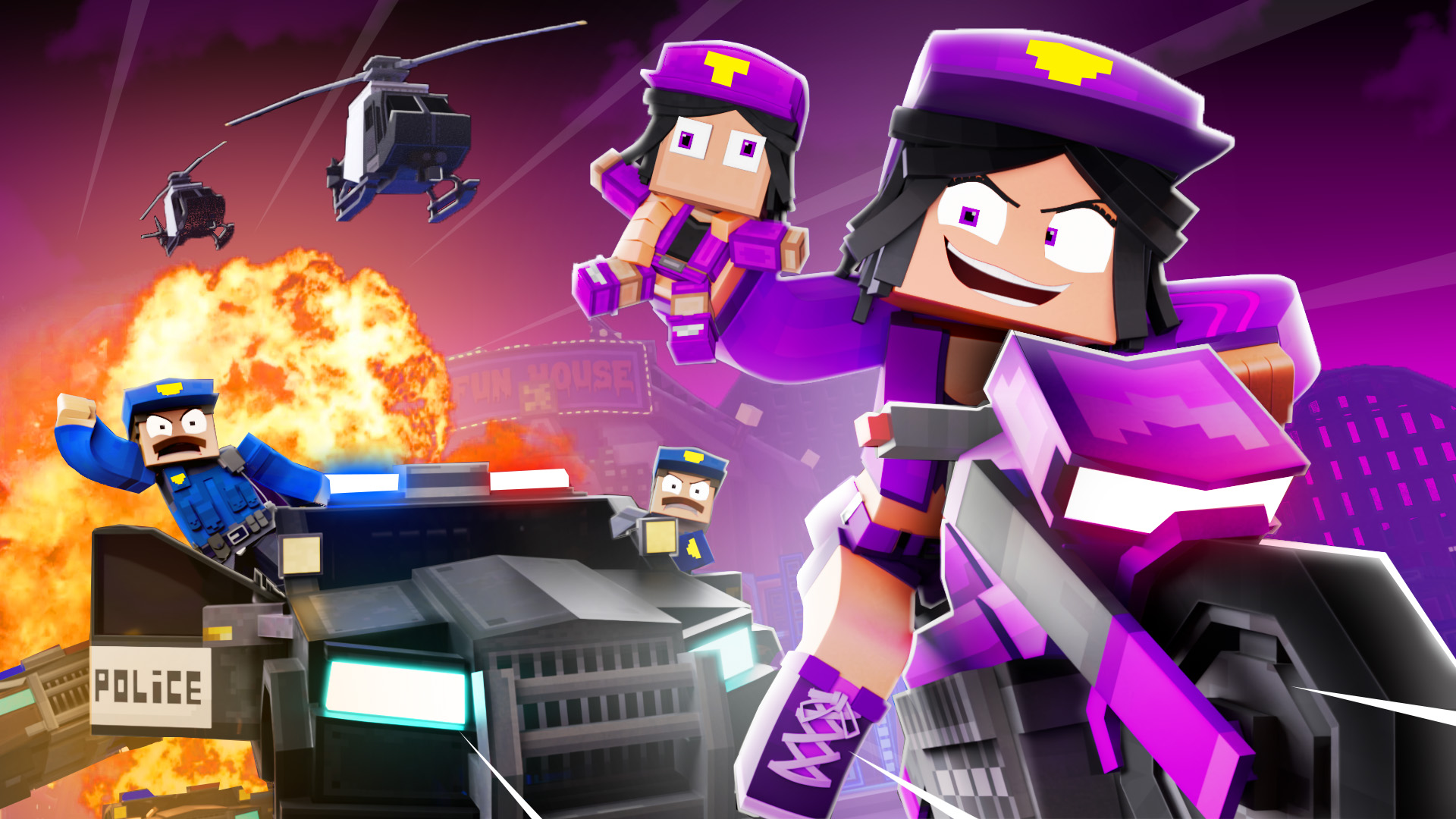 Zach P. Purple Girl I'm