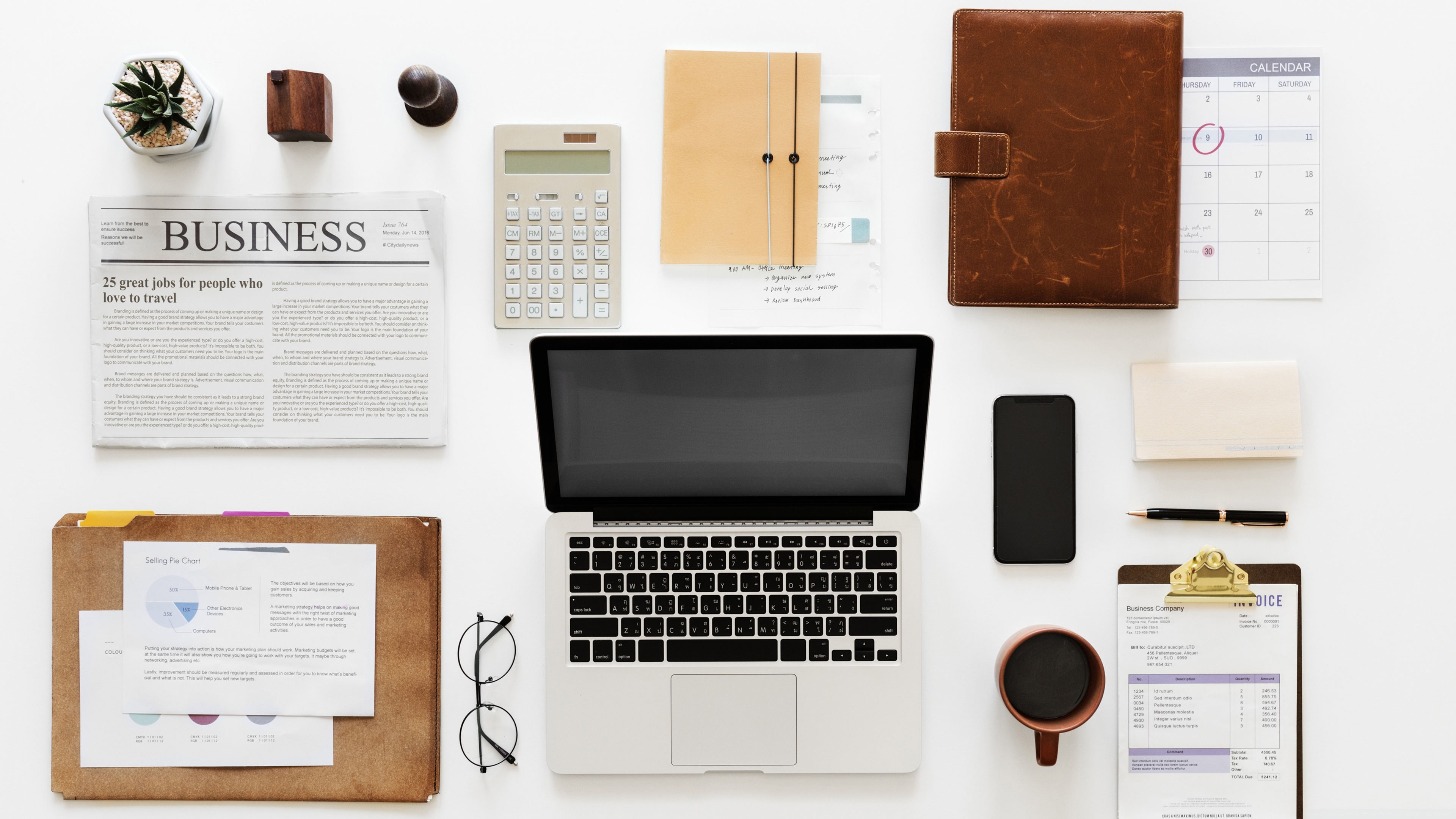 Modern Accounting Office Desk Ultra HD