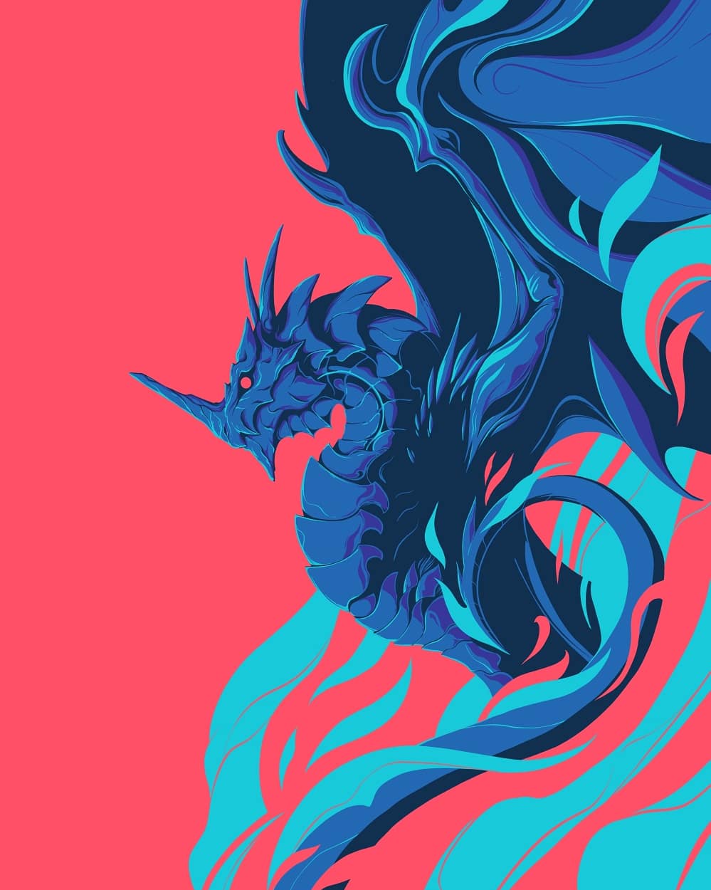 dragon #dragonfire #illustration