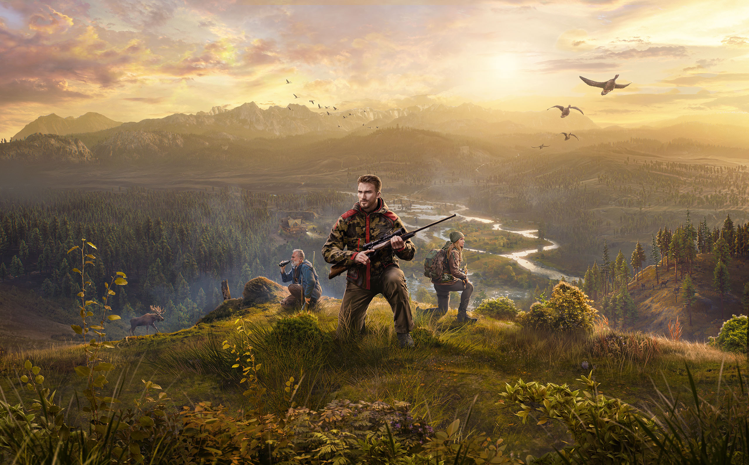 Video Game Way Of The Hunter HD Wallpaper