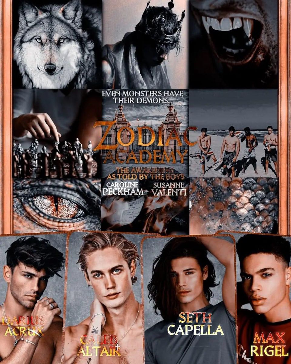 zodiac academy. Fantasy romance books