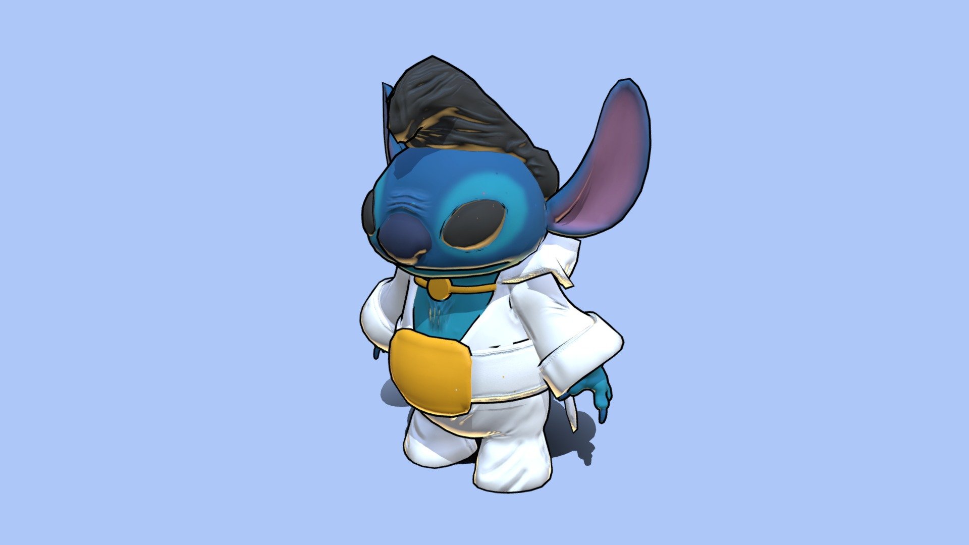 Stitch Elvis from lilo and stitch