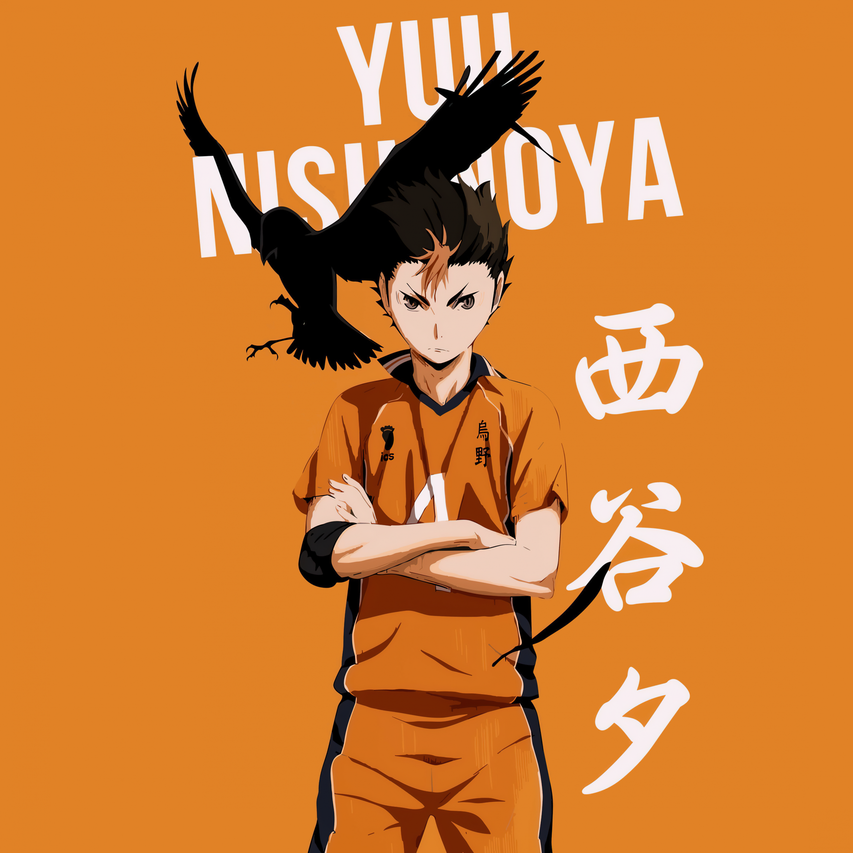 Yu Nishinoya Wallpaper 4K, Haikyuu