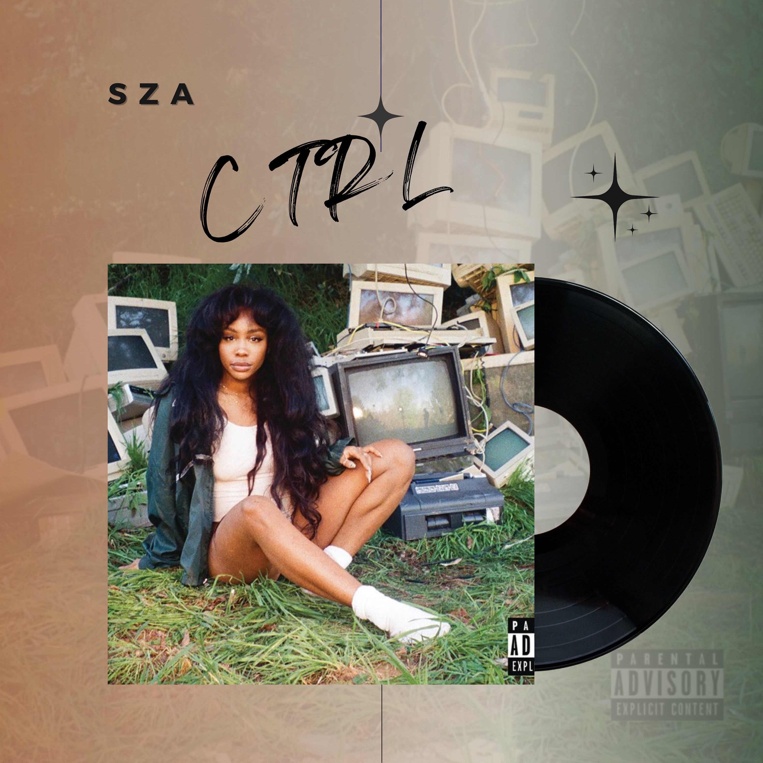 Ctrl Album Cover Digital Download Music