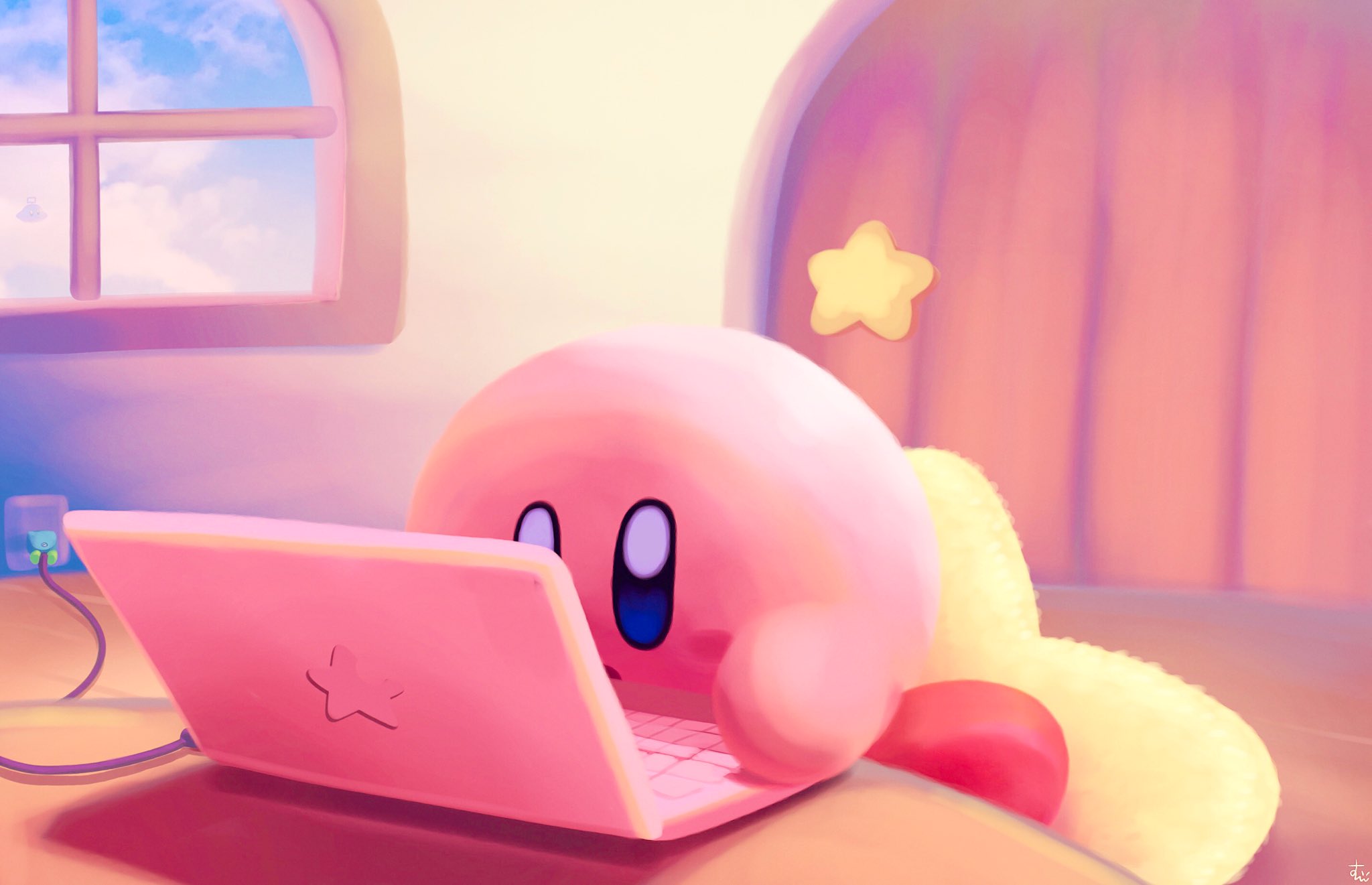KIRBY WALLPAPER IN
