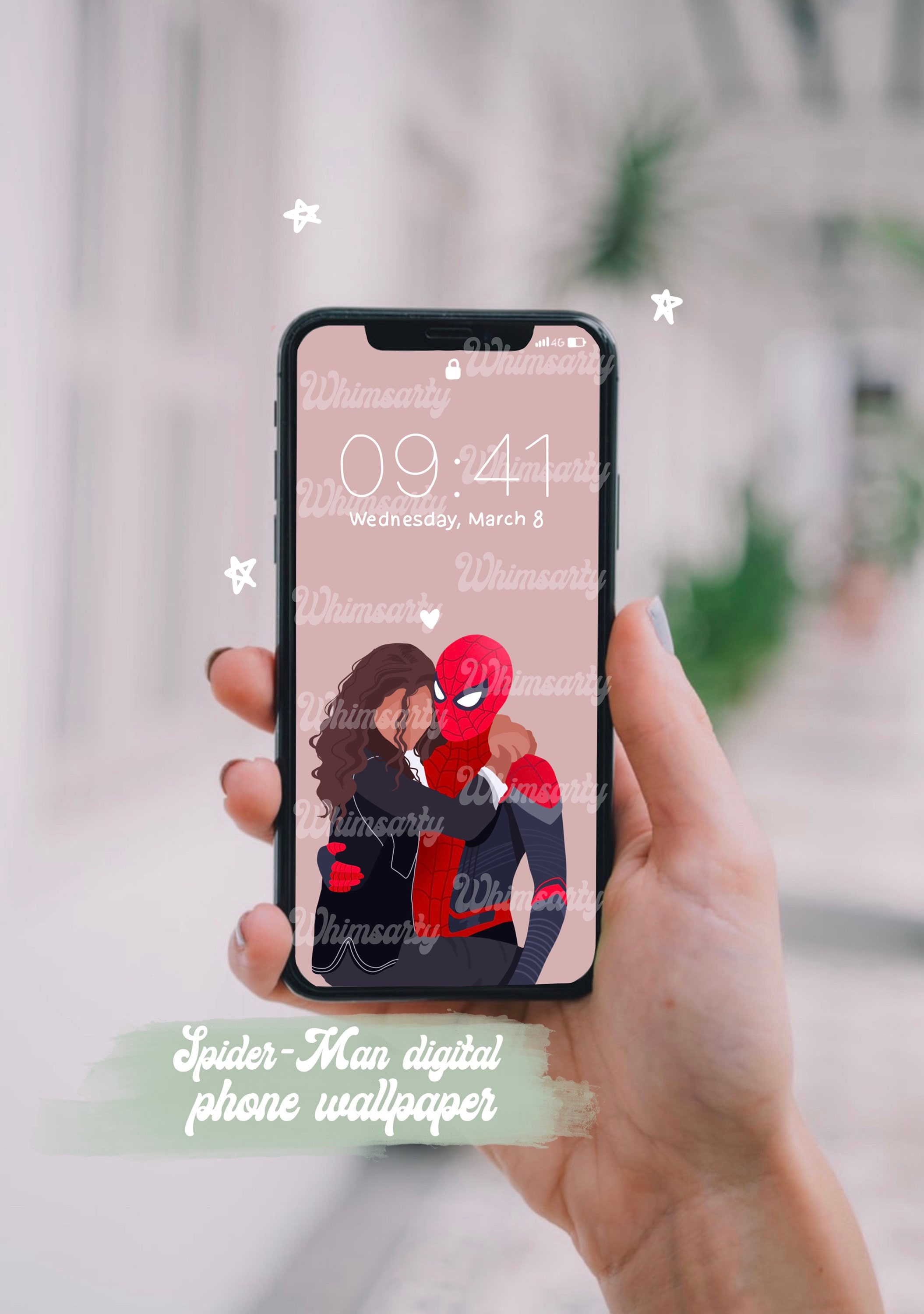 Peter And MJ Spider Man Marvel Phone