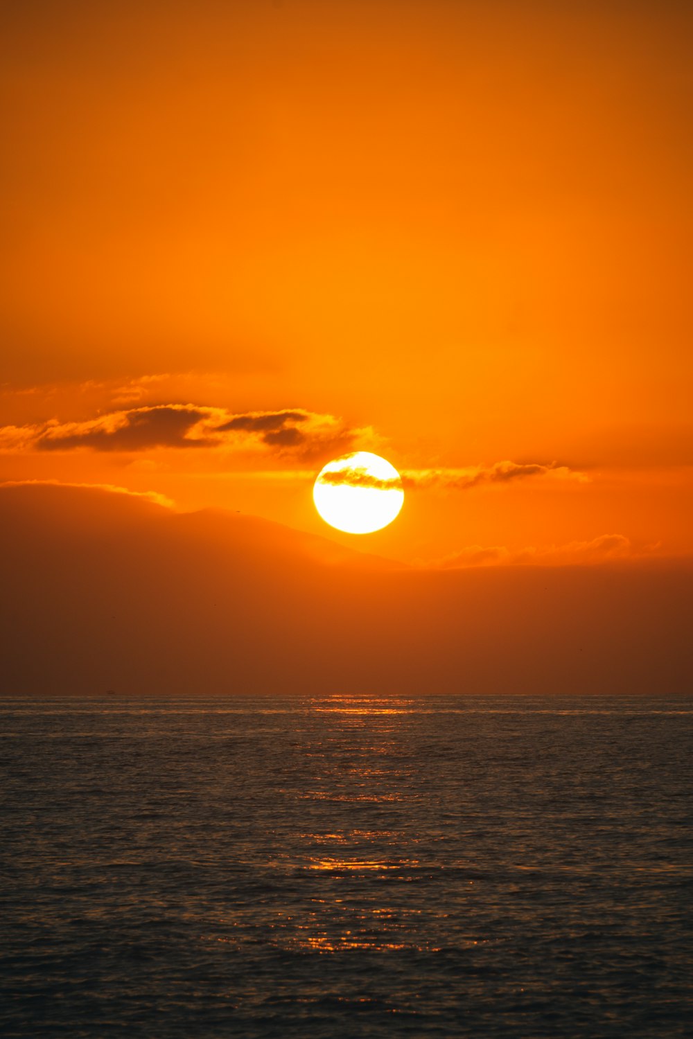 Orange Sunset Picture