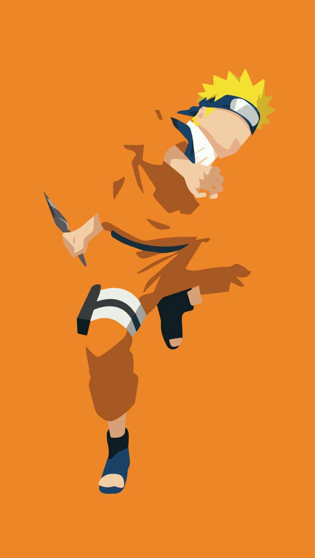 Download Vector Orange Art Naruto