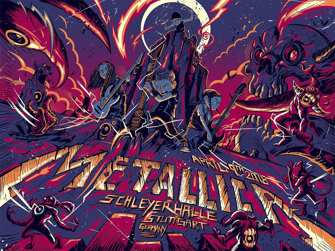 Metallica Poster Wallpaper