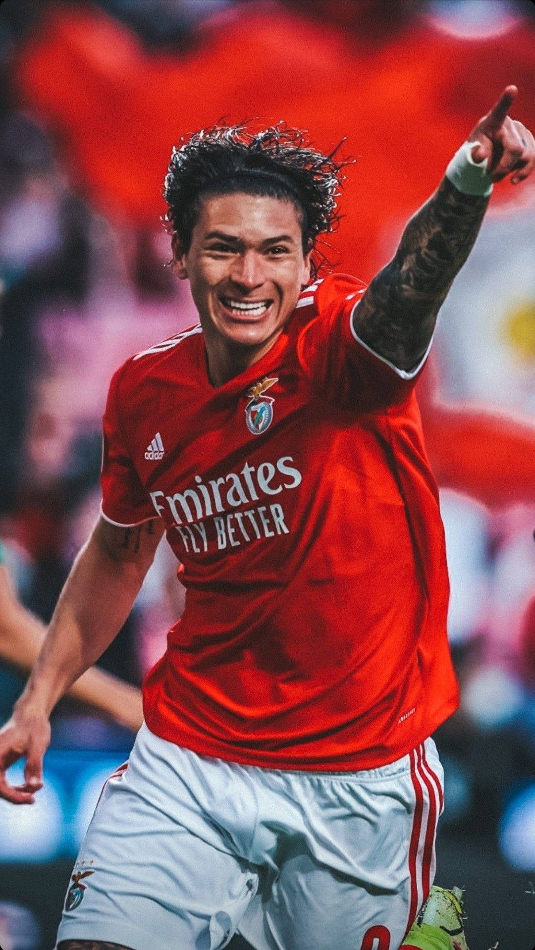 Happy Finger Pointing Wallpaper