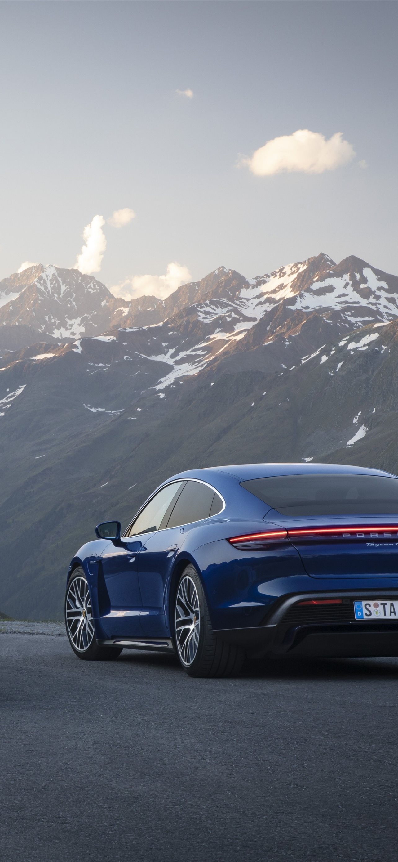 porsche taycan iPhone Wallpaper Free