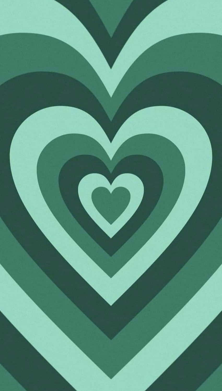 romantic mint green hearts Wallpaper