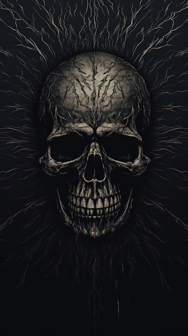 Skull Wallpaper Image. Free Photo