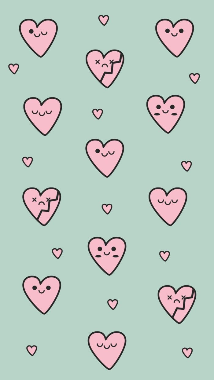 Hearts Wallpaper for mobile phones