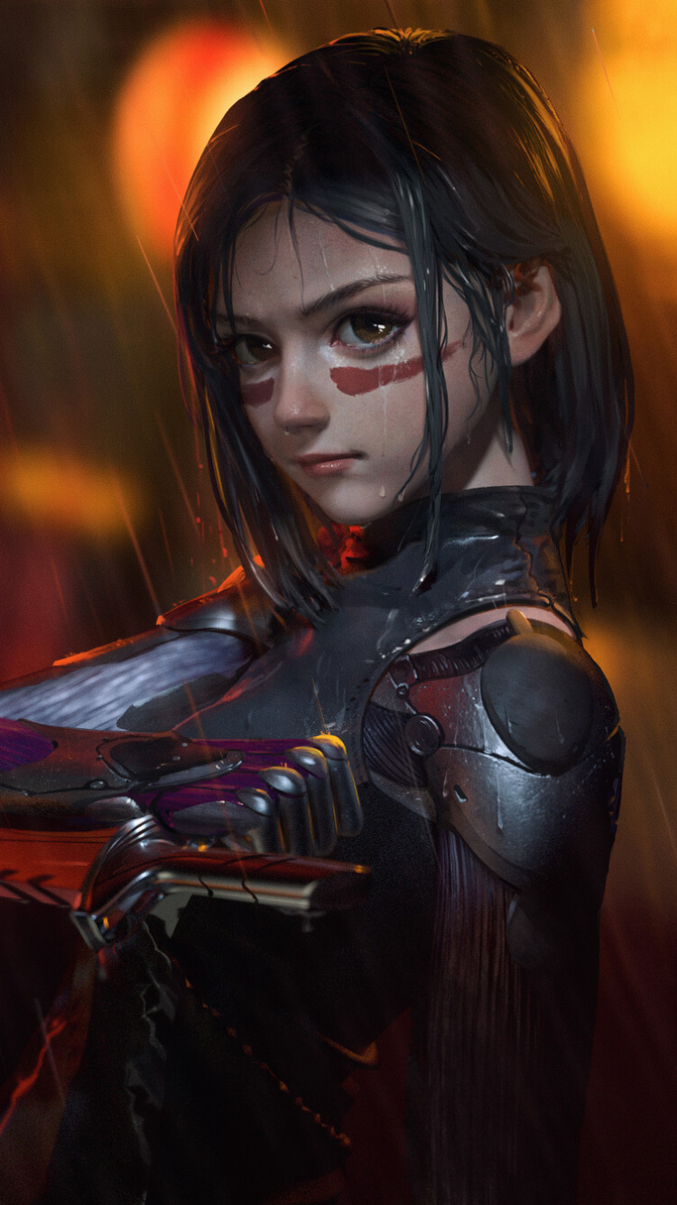 Alita: Battle Angel Phone Wallpaper