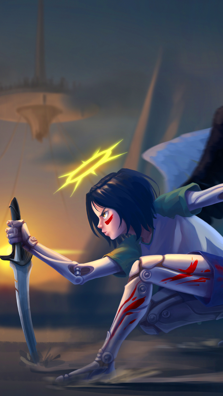 Alita: Battle Angel Phone Wallpaper