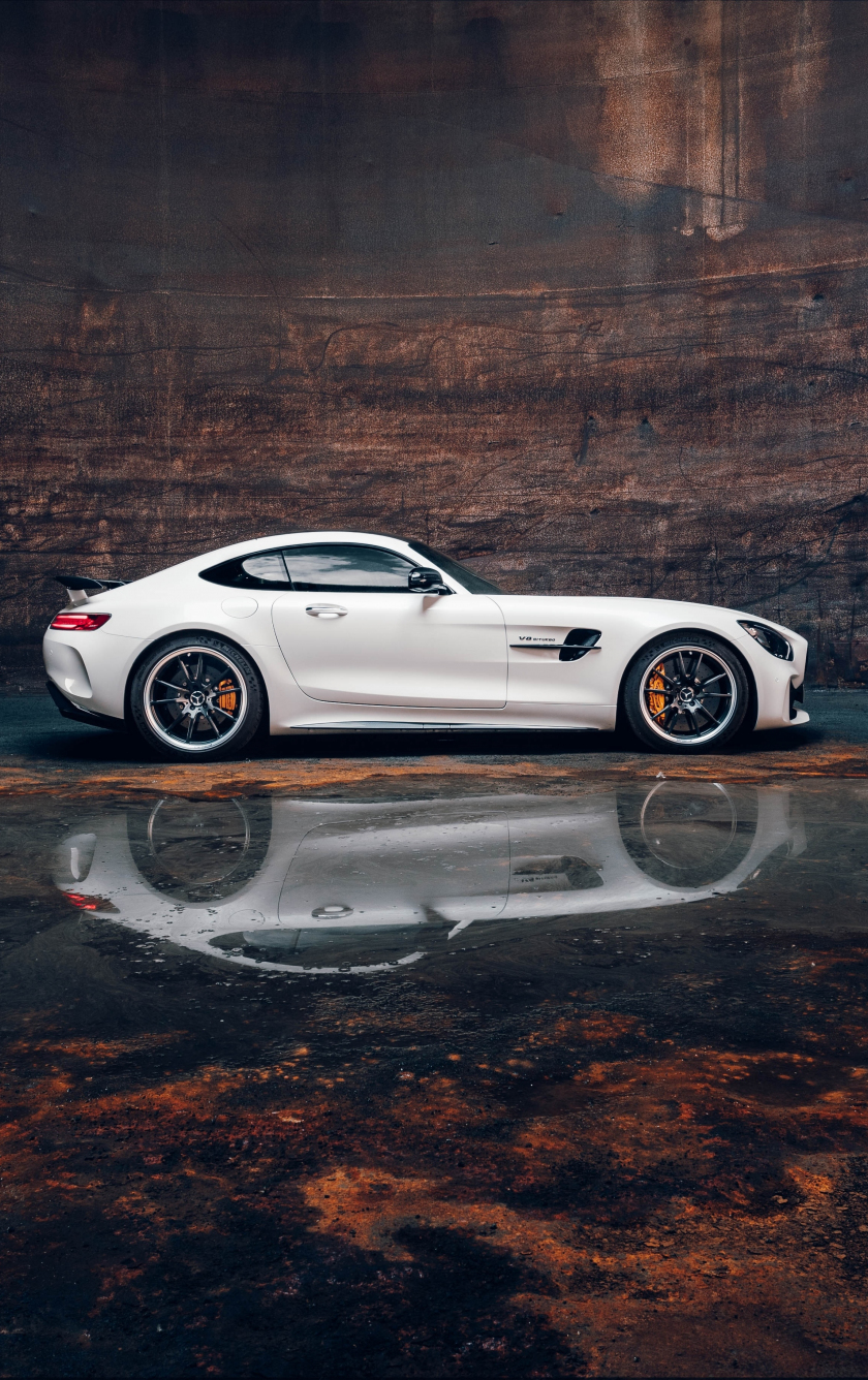 White, Mercedes Amg Gt R