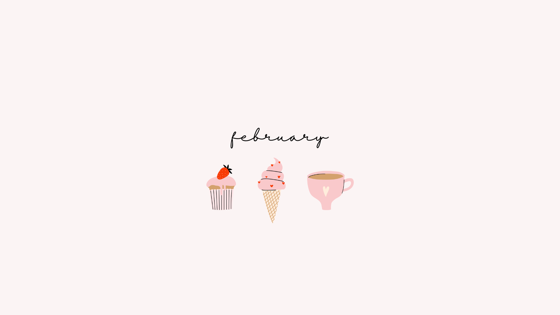 Free February Valentine's Tech Background