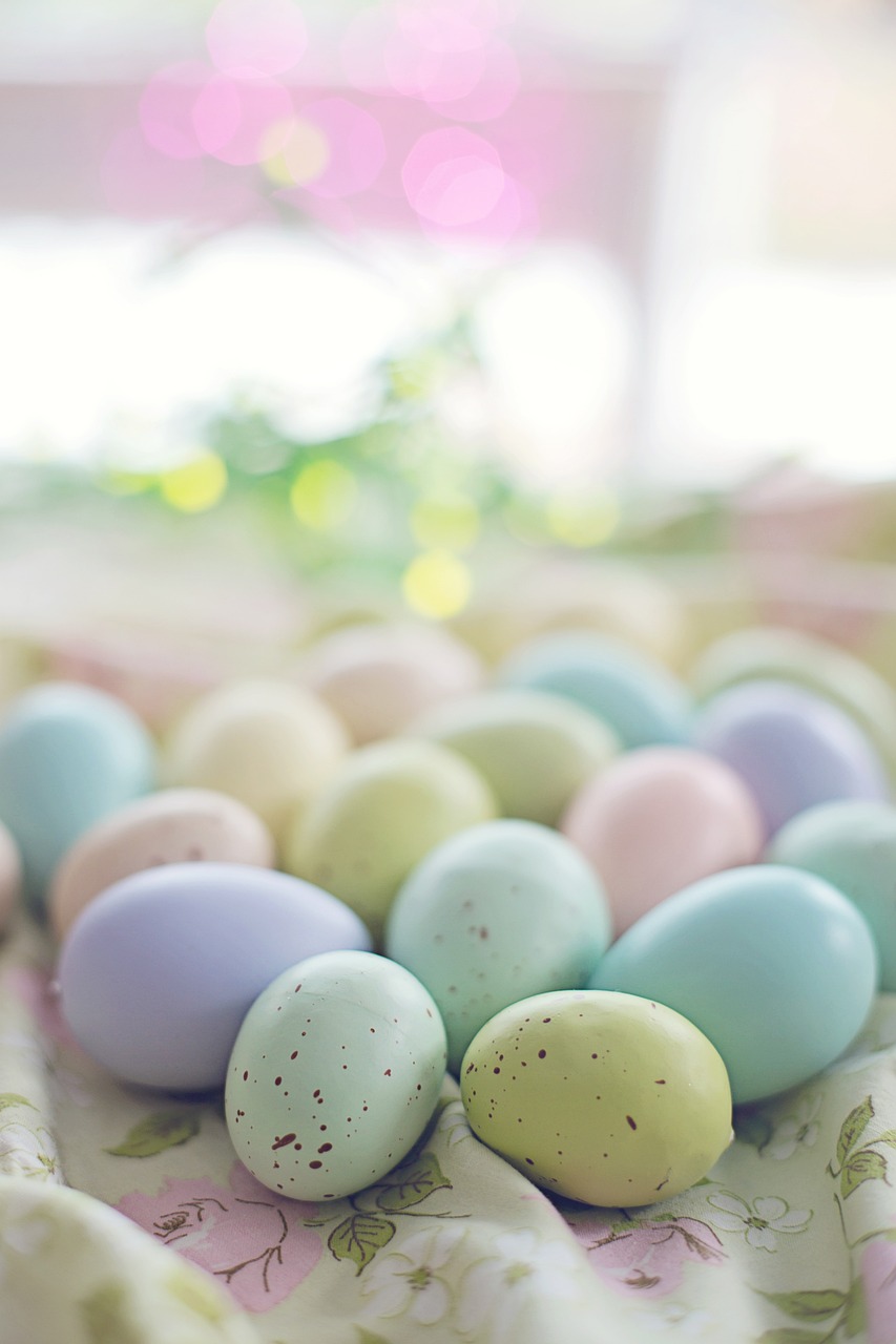 Easter Eggs Colored
