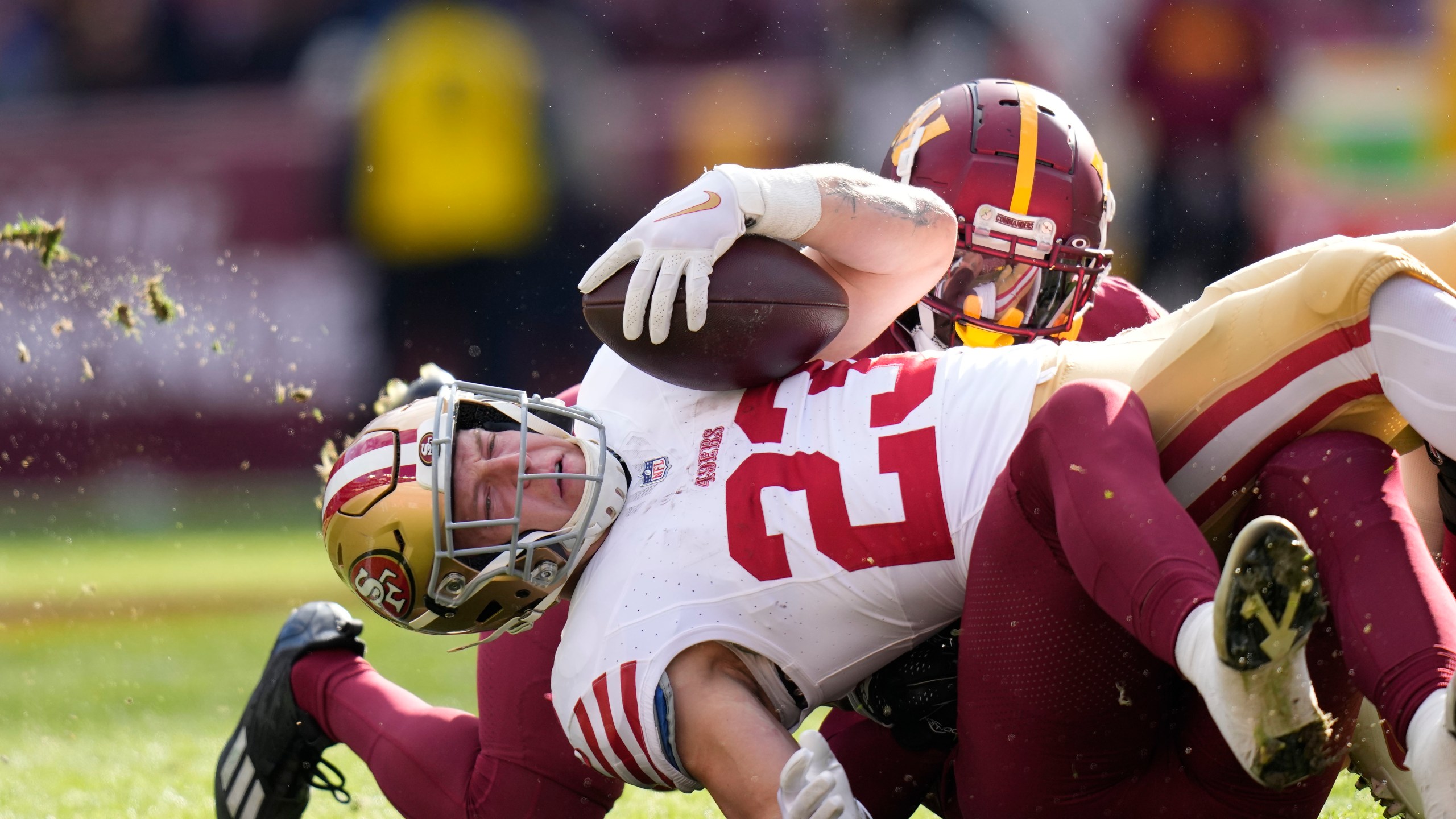 Christian McCaffrey will miss the 49ers