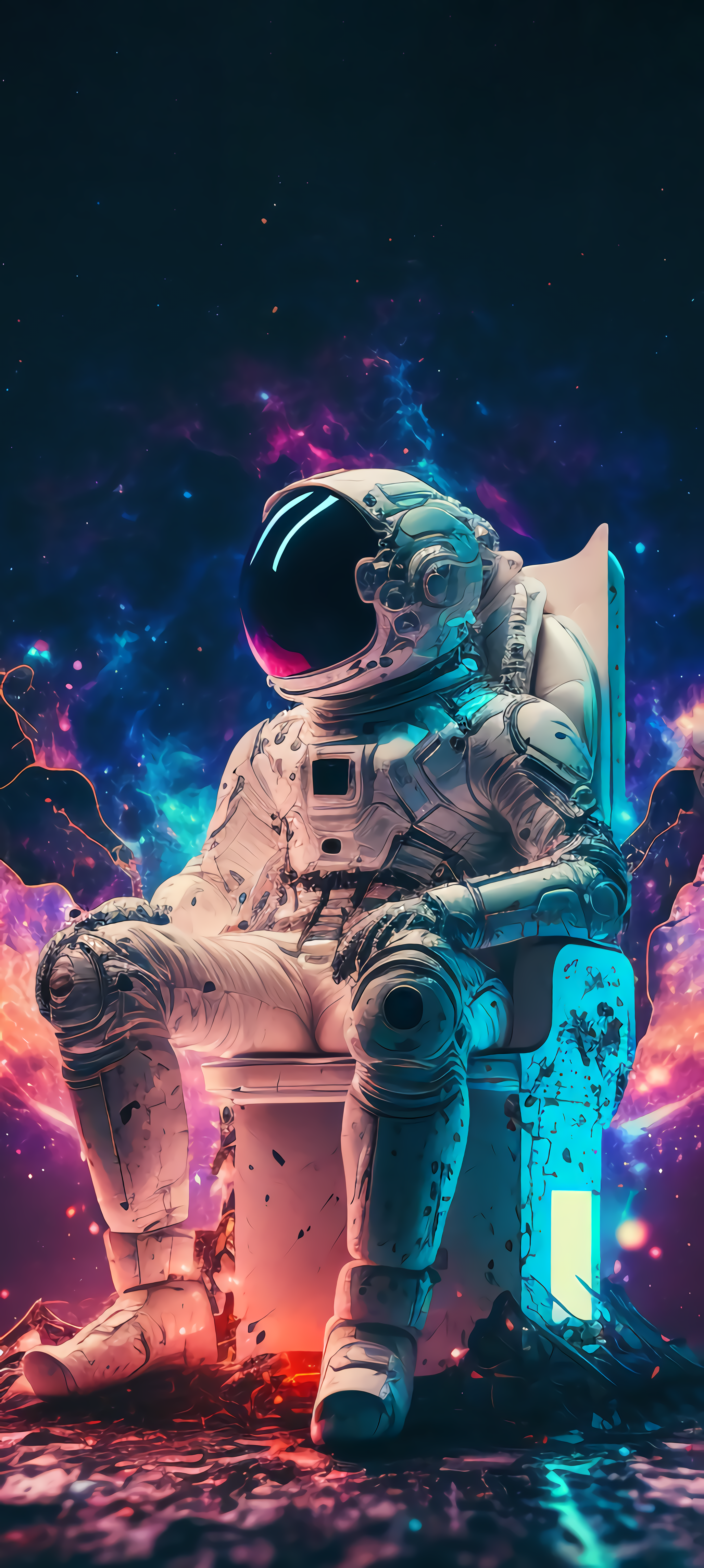 Wallpaper Astronaut, Outer Space, Space