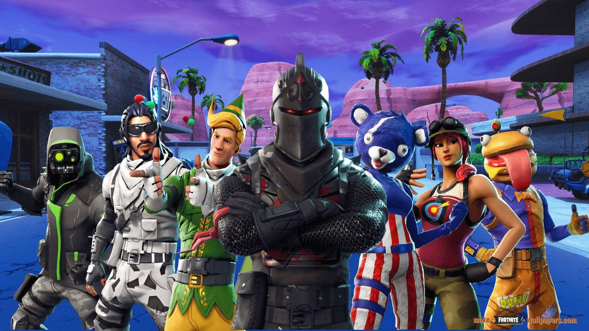 Og Fortnite Skins Wallpaper